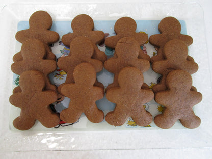 Gluten free, High Protein Gingerbread Men Cookies, Dairy Free, Egg Free, Vegan, Nut Free, School Safe, Low Calorie, Fitness Holiday Gift