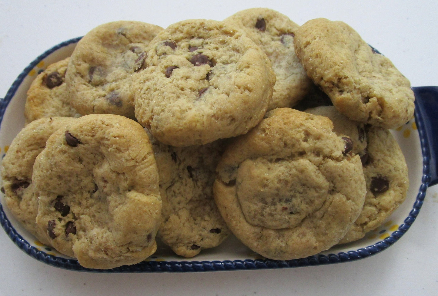 Gluten Free Pecan Chocolate Chip Cookies, Dairy Free, Vegan, Low Sugar, Oat Free, Birthday Gift, Organic Bakery, Valentine's Day Treats