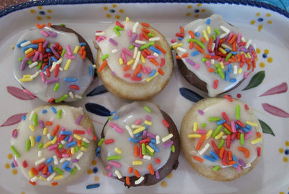 Mini Donut, Gluten Free, Egg Free, Dairy Free, Vegan, Nut Free, School Safe, Birthday, No Refine Sugar, Low Fat, Natural Color, Memorial Day