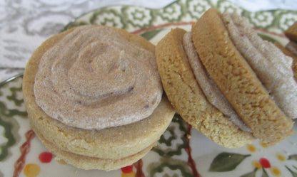 AIP Paleo Maple Frosted Cookie Sandwich, Vegan, Grain Free, Gluten Free, Egg Free, Nut free, Dairy Free, Autoimmune Protocol, Low Histamine