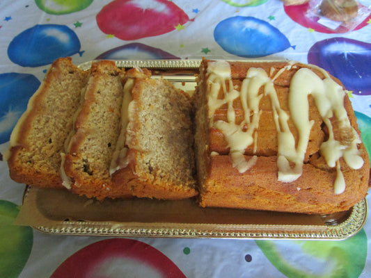 Pound Cake, Gluten Free, Dairy Free, Vegan, Egg Free, No Refined Sugar, Birthday, Brunch, Hostess Gift, Catering, Easter, Spring, Birthday