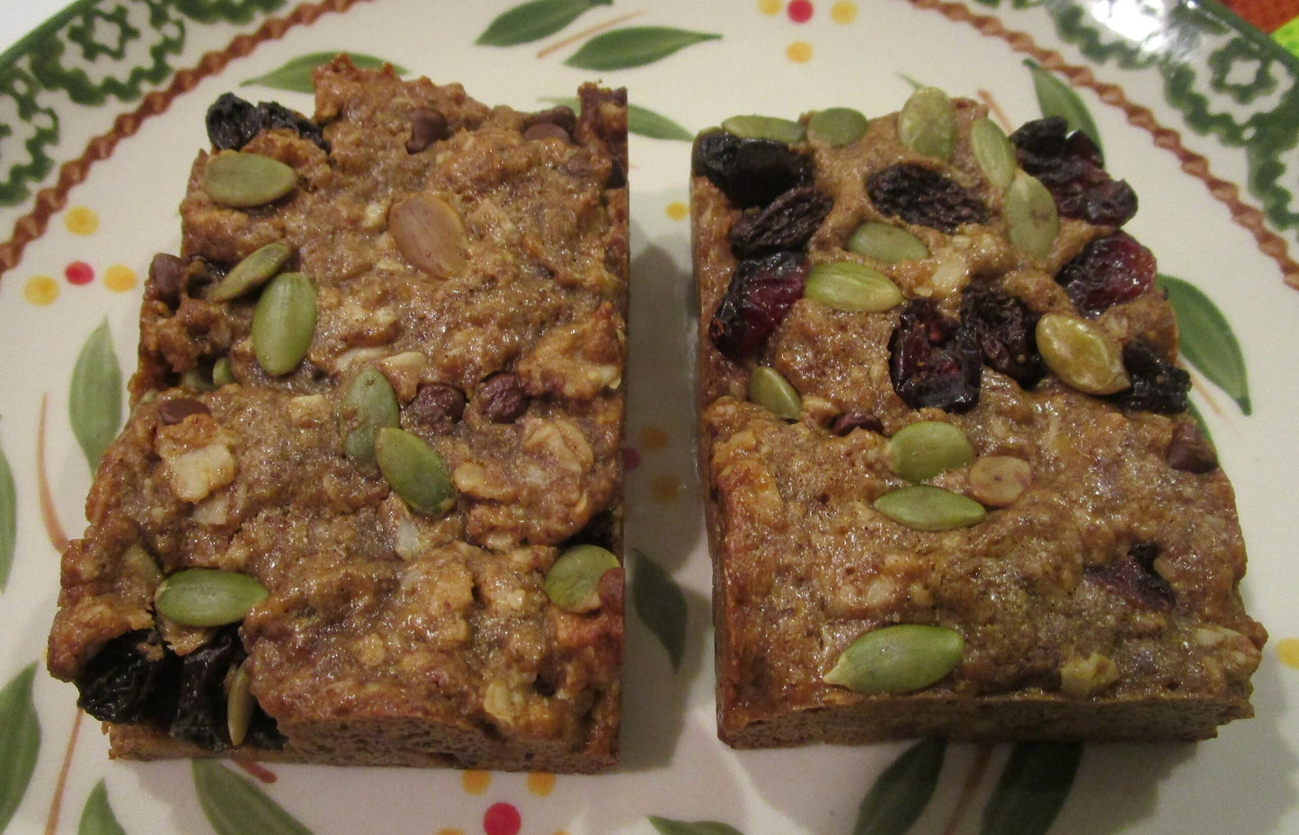 Gluten Free Granola Bars, Paleo, Dairy Free, Nut Free, Vegan, Soft baked, School Safe snacks, Low Sugar Trail Mix, Fiber full, Clean eating