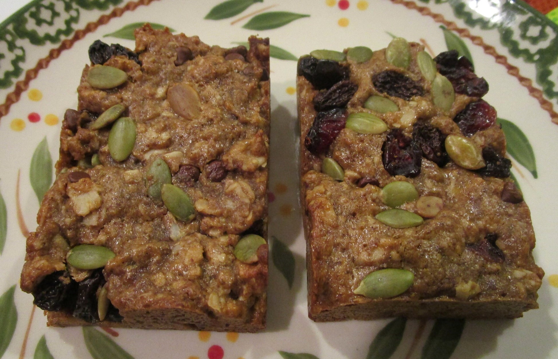 Gluten Free Granola Bars, Paleo, Dairy Free, Nut Free, Vegan, Soft baked, School Safe snacks, Low Sugar Trail Mix, Fiber full, Clean eating