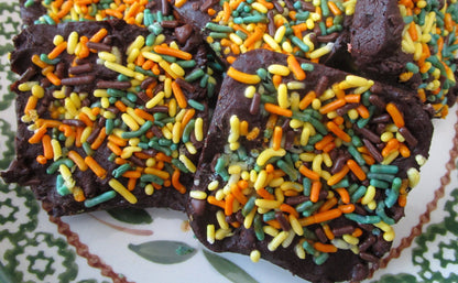 Gluten Free Brownies, Dairy Free, Vegan, Egg Free, Nut Free, Soy Free, School safe snack, Kids Birthday Gift, Halloween Party, Thanksgiving