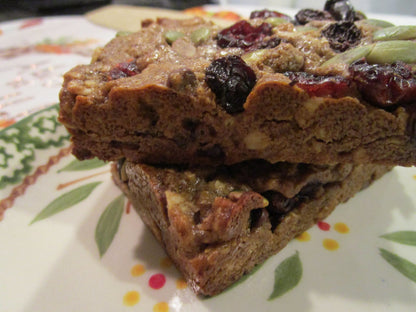 Granola Bar, Gluten Free, Egg Free, Dairy Free, Pumpkin, Sulfite Free, Soft & Chewy, Nut Free, Paleo, Vegan, School Safe, Healthy kids Snack