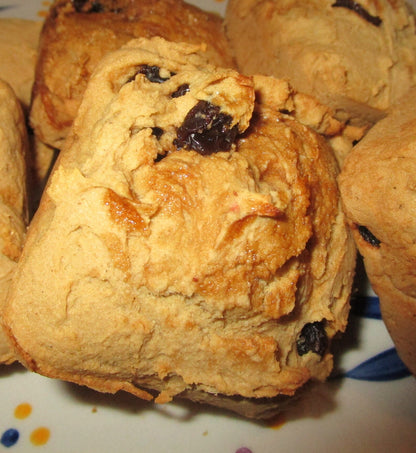 Biscuit, Paleo, Gluten free, Dairy Free, Egg Free, Low FODMAP, No refined Sugar, Buckwheat Flour, Low Calorie, Gut Friendly, Yeast Free diet