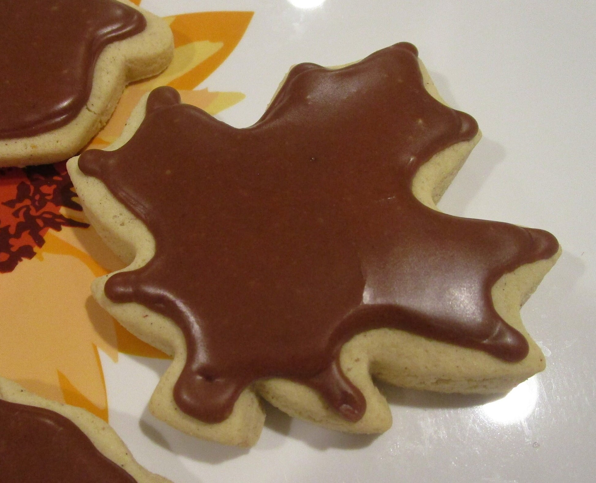 Gluten Free Iced Sugar Cookies, Fall Flavors, Dairy Free, Egg Free, Peanut Free, Vegan, Pumpkin Spice, Thanksgiving Gifts, Chocolate Cherry