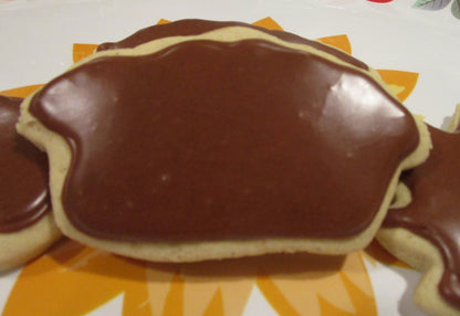 Gluten Free Iced Sugar Cookies, Fall Flavors, Dairy Free, Egg Free, Peanut Free, Vegan, Pumpkin Spice, Thanksgiving Gifts, Chocolate Cherry