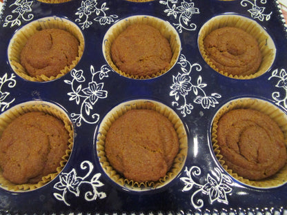Gingerbread Muffins, Gluten Free, Dairy Free, Vegan, Egg Free, Nut Free, Hostess Gift, Holiday Brunch, Christmas in July, Allergy Friendly