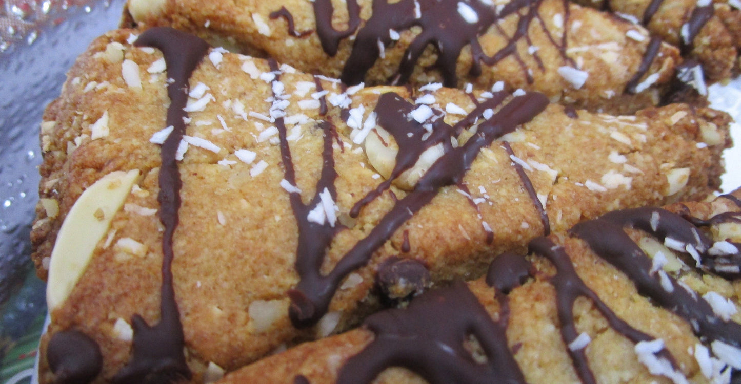 Keto 7-layer Magic Bar Scone, Gluten Free treat, Vegan, Sugar Free, Dairy Free, Egg Free, Low Net Carbs, grain free desserts, Father's Day