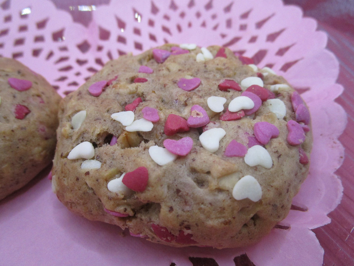 Gluten Free Lactation Cookies with Flax Brewer's Yeast, Dairy Free, Vegan, Breastfeeding, Valentine's Day Gift, High Protein, Sugar Free