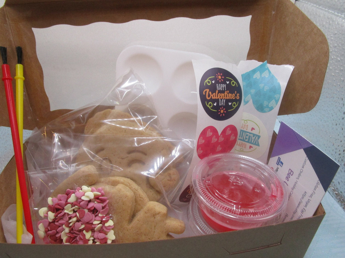 Gluten Free Cookie Kits, Valentines Day, Dairy Free, Egg Free, Love, Emoji, Party Packs, Vegan, Nut Free, Sweetheart, Flower Girl, Emotions