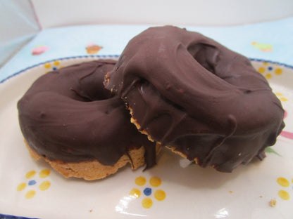 Keto Donut, Gluten Free, Dairy Free, Egg Free, Vegan Collagen, Chocolate, Weight Loss, No Erythritol, Vanilla, Sugar Free, low calorie treat