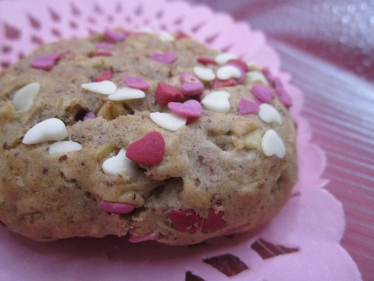 Gluten Free Lactation Cookies with Flax Brewer's Yeast, Dairy Free, Vegan, Breastfeeding, Valentine's Day Gift, High Protein, Sugar Free