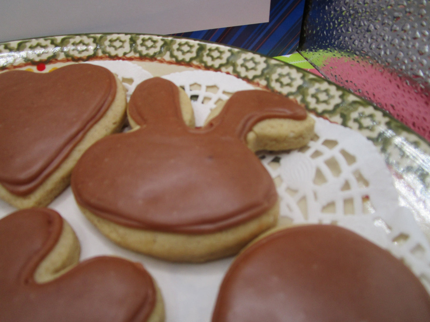 Gluten Free Sugar Cookies, Chocolate Iced, Dairy Free, Vegan, Nut Free, Birthday Gift, Dessert Sampler, School Safe Snack, End of Year Party