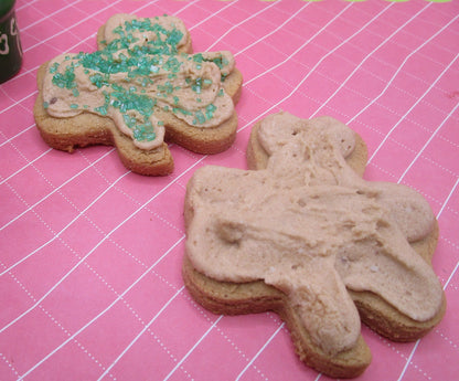 AIP Paleo Maple Frosted Cookie, Gluten free, Grain Free, Vegan, Nut Free, Autoimmune Protocol, Low FODMAP, Clover, Saint Patick's Day Gift