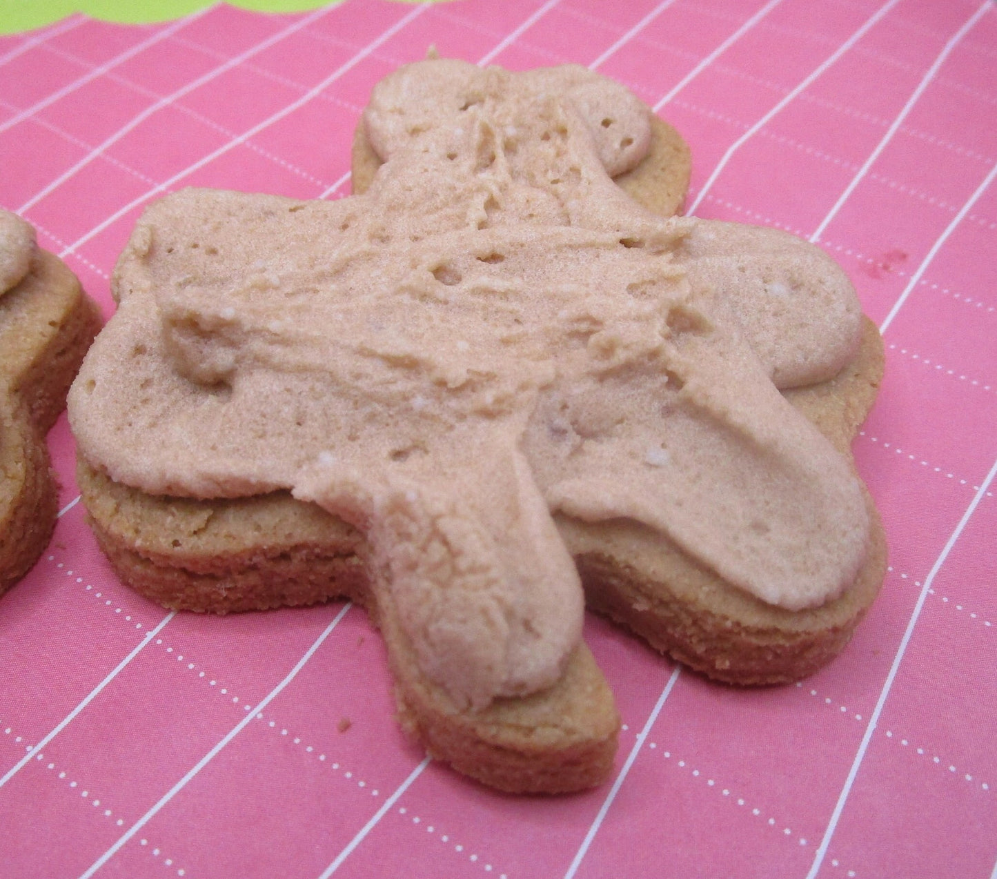 AIP Paleo Maple Frosted Cookie, Gluten free, Grain Free, Vegan, Nut Free, Autoimmune Protocol, Low FODMAP, Clover, Saint Patick's Day Gift