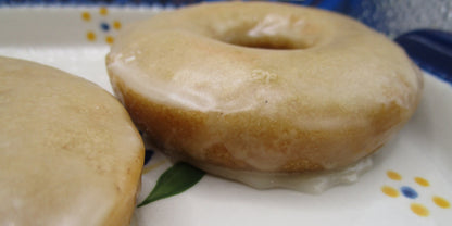 Vanilla Glazed Donuts, Gluten Free, Egg Free, Dairy Free, Chocolate, Vegan, Nut Free, School Safe, Birthday Party, Allergy friendly bakery