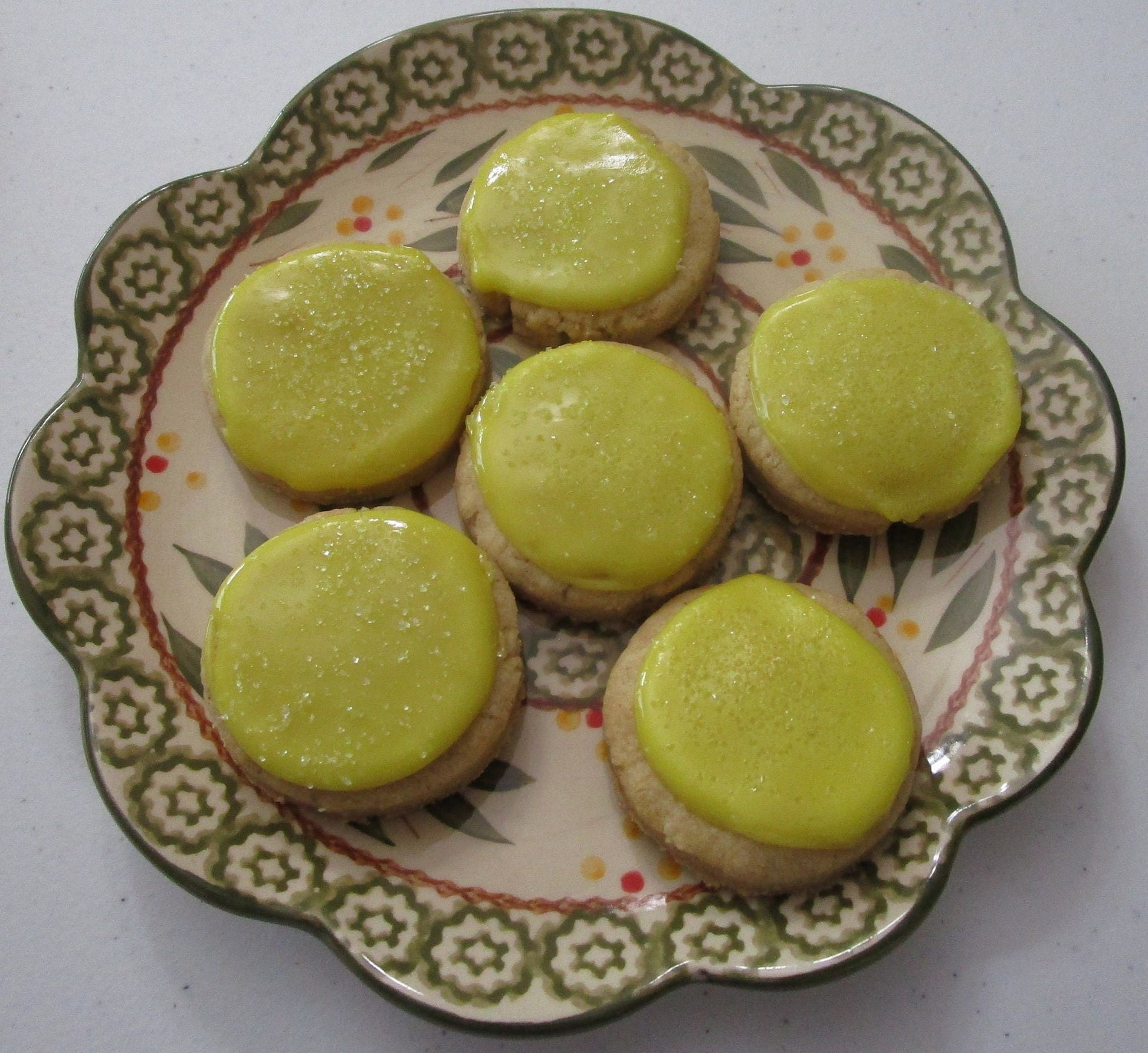 Gluten Free Sugar Cookies, Dairy Free, Vegan, Nut Free, Button size, Lemon Iced, Smores, Birthday cake, School party, Teacher Gift, July 4th