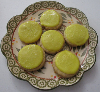 Gluten Free Sugar Cookies, Dairy Free, Vegan, Nut Free, Button size, Lemon Iced, Smores, Birthday cake, School party, Teacher Gift, July 4th