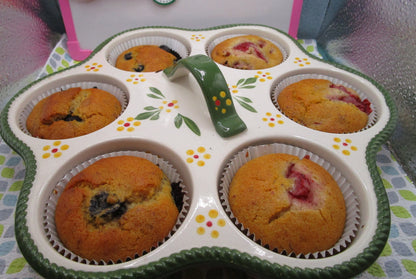 Sugar Free Muffins, Gluten Free, Dairy Free, Vegan, Organic Fruit, Chocolate Chip, Wellness Gift, Low Calorie Breakfast, Birthday Brunch