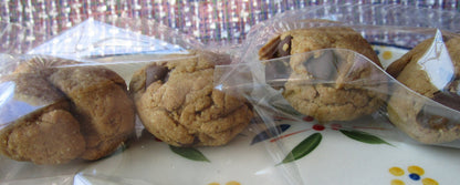 Gluten Free Protein Cookies, Dairy Free, Vegan, Nut Free, Sugar Free or low sugar, Fitness Snacks, plant based, school safe, portable treats