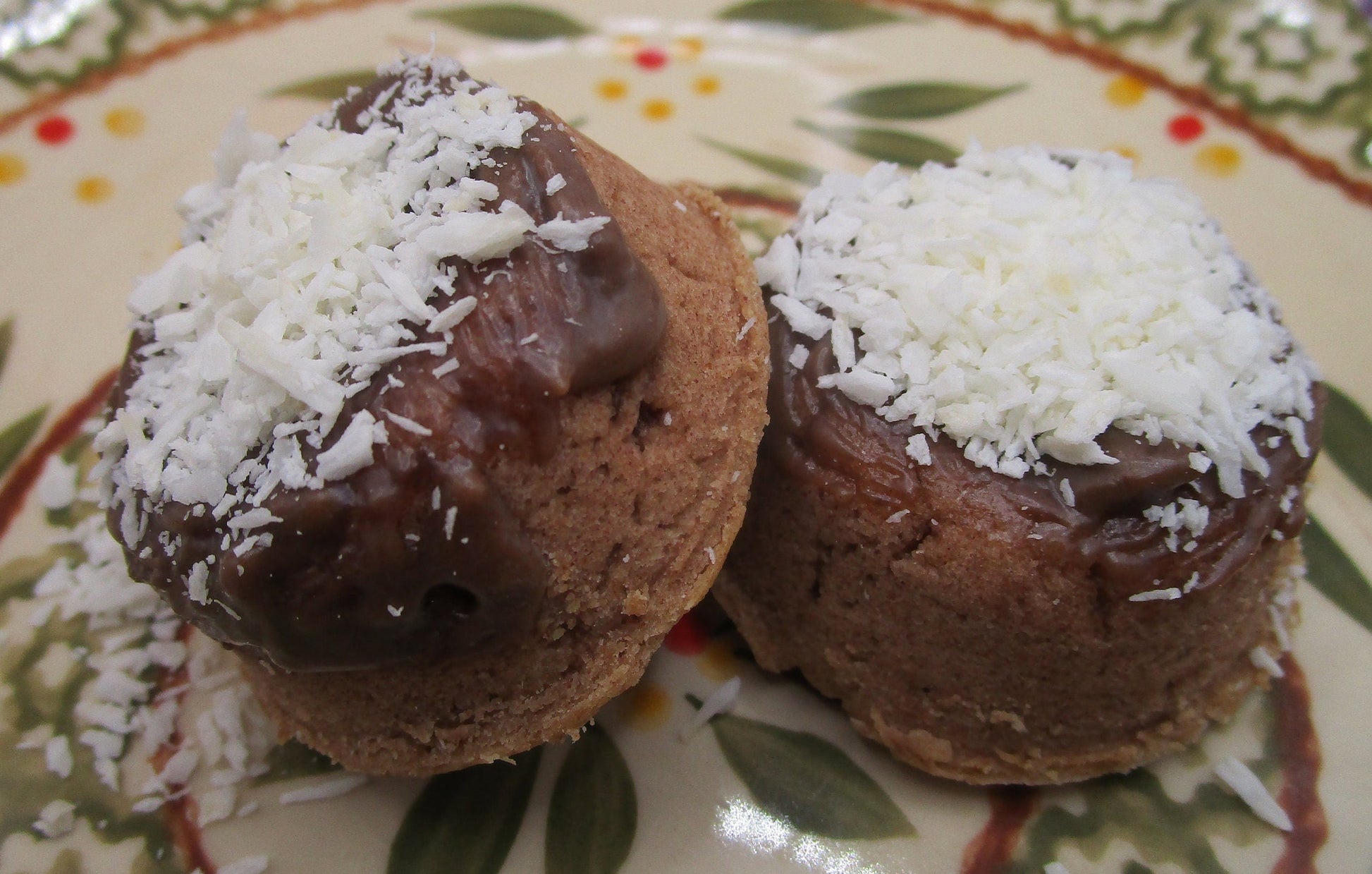 AIP Paleo Carob Coconut Ring, Gluten Free, Dairy Free, Vegan, Grain Free Macaroons, Autoimmune Protocol, No Refined Sugar, Mother's Day Gift