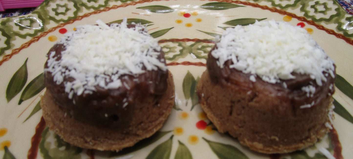 AIP Paleo Carob Coconut Ring, Gluten Free, Dairy Free, Vegan, Grain Free Macaroons, Autoimmune Protocol, No Refined Sugar, Mother's Day Gift