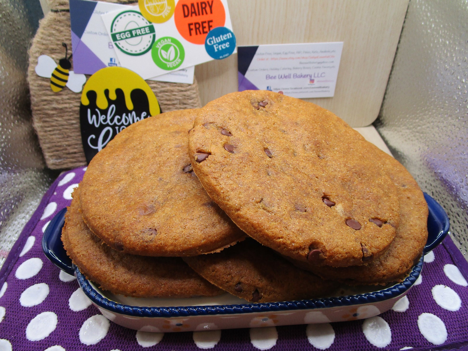 Teacher Appreciation Gift, Cookies, Pastries, Cake, Gluten Free, Dairy Free, Sugar Free, Egg Free, Thank you, Vegan, Nut Free, School Safe