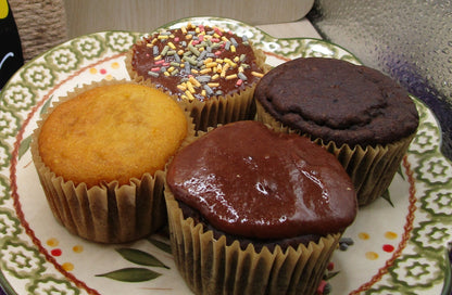 Sugar Free Cupcakes, Gluten Free, Dairy Free, Vegan, Egg Free, Nut Free, Birthday Gifts, Erythritol Free, Allulose, Low calorie Desserts