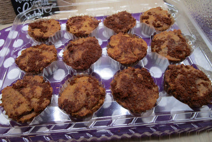 AIP Paleo Cinnamon Streusel Mini Cup, Gluten Free, Egg Free, Dairy Free, Nut Free, Vegan, AIP Protocol, Grain Free, No Refined Sugar Dessert