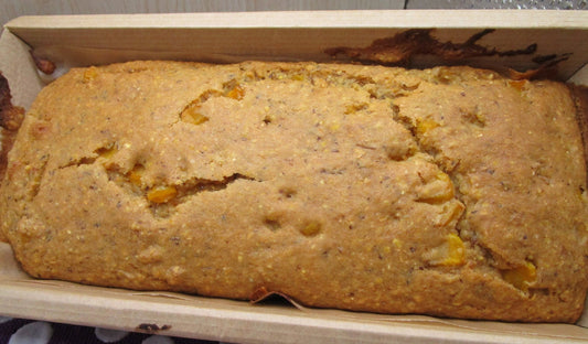 Gluten Free Cornbread, Dairy Free, Vegan, Egg Free, Maple Sugar, Nut options, Non-GMO Organic, Hostess Gifts, Christmas Side, Holiday Bread