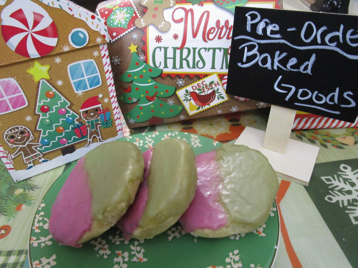 Christmas Bakery Box, Gluten Free, Dairy Free, Egg Free, Sampler, Nut Free, Sugar Free, AIP Paleo, KETO, Secret Santa Gift, Holiday Parties