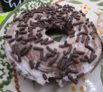 Sugar Free Donut, Gluten Free, Dairy Free, Egg Free, Vanilla, Chocolate, Sprinkles, Nut Free, Erythritol Free, Birthday, Low Calorie, Easter