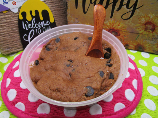 AIP Paleo, Cookie Dough, Edible, Tiger Nut, Carob Chip, Gluten Free, Dairy Free, Egg Free, Grain Free, Autoimmune Protocol, Valentine's Day