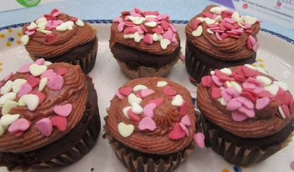 Gluten Free Mini Cupcakes, Dairy Free, School Safe, Vegan, Birthday Party Snacks, Nut Free, Natural Sprinkles, Easter, Saint Patrick's Day
