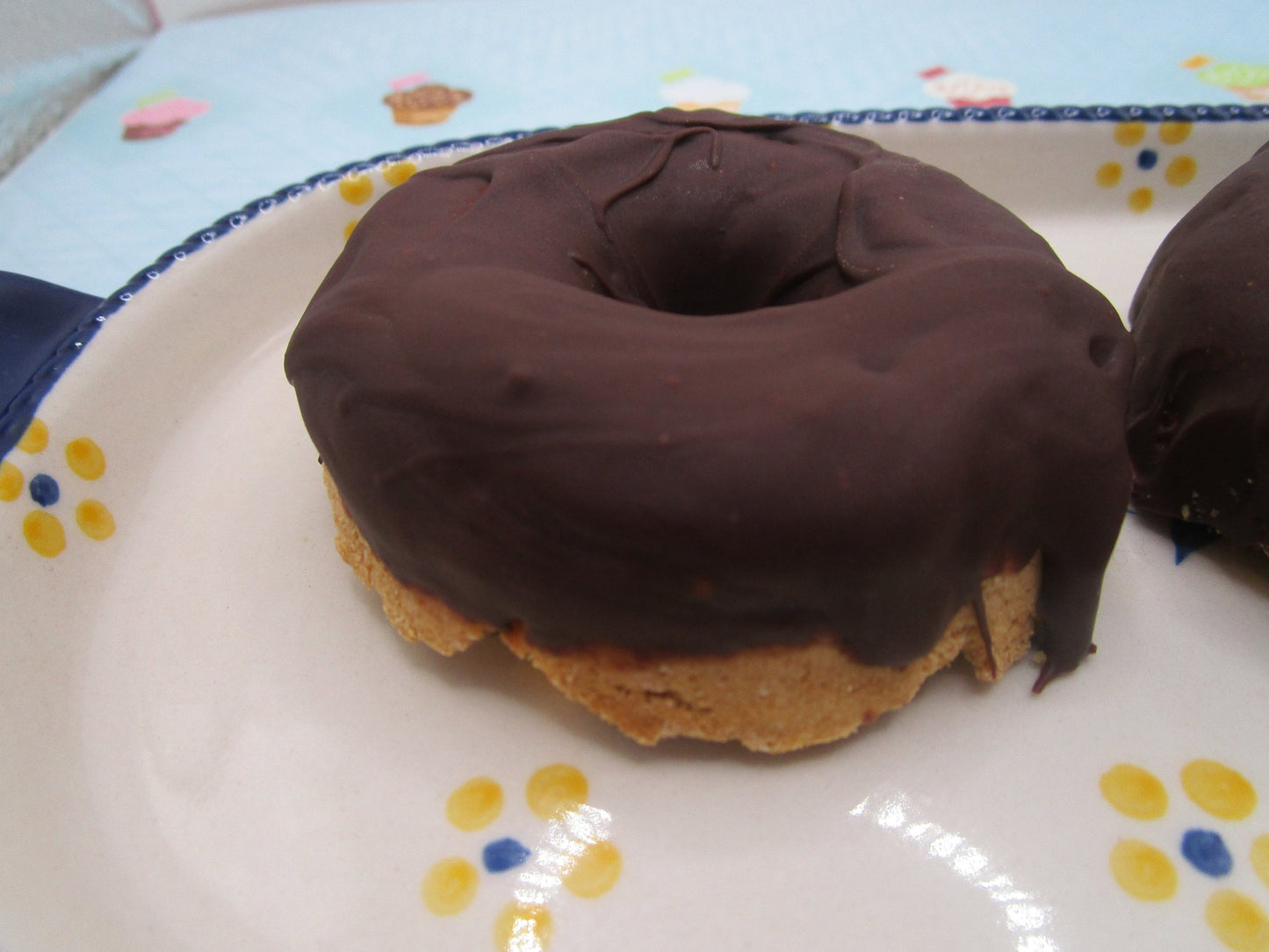 Keto Chocolate Donut, Gluten Free, Dairy Free, Egg Free, Grain Free, Vegan Collagen, Erythritol Free, Sugar Free, Low Carb, Fitness Snack
