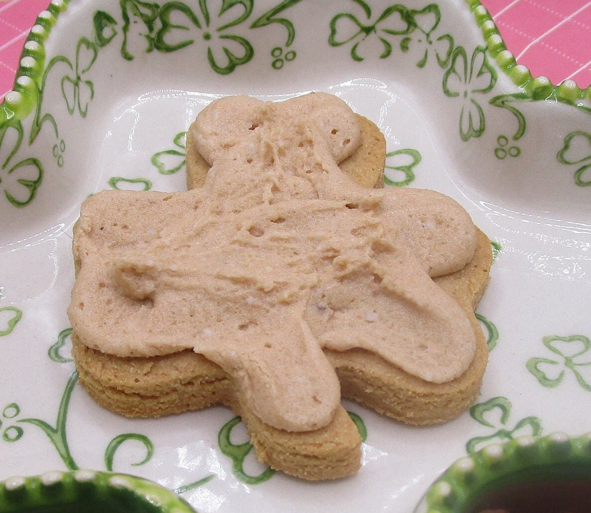 AIP Paleo Maple Frosted Cookie, Gluten free, Grain Free, Vegan, Nut Free, Autoimmune Protocol, Low FODMAP, Clover, Saint Patick's Day Gift