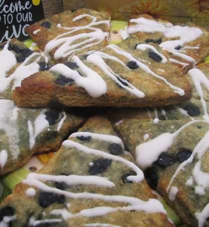 Keto Scone, Wild Blueberry, Gluten Free, Egg Free, Dairy Free, Vegan, Low Carb, Sugar Free, Fitness snacks, Holiday Dessert, Birthday Pastry