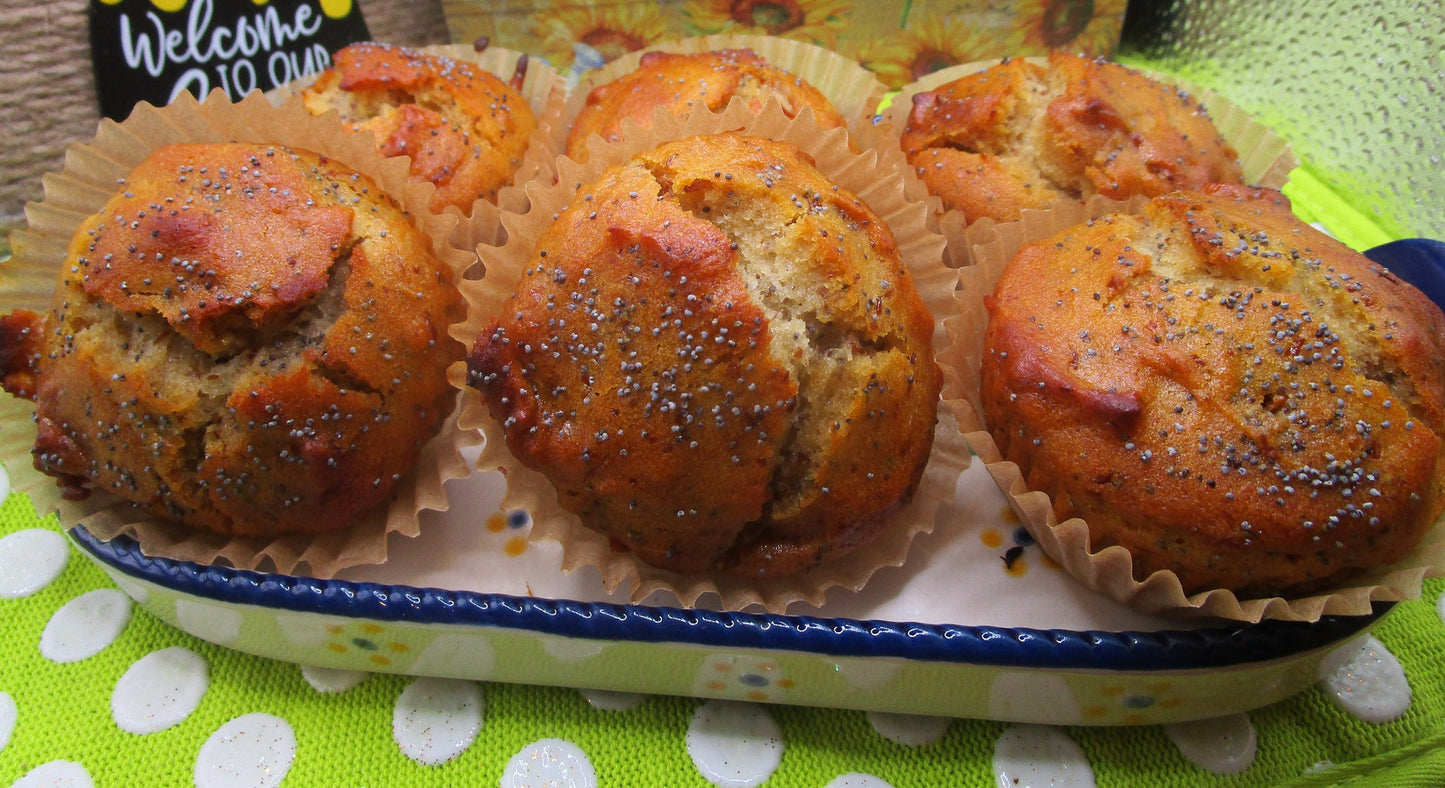 Gluten Free Muffins, Sugar Free, Low Fat, Dairy Free, Egg Free, Nut Free, Blueberry, Cranberry Orange, Low Calorie snacks, allergy friendly