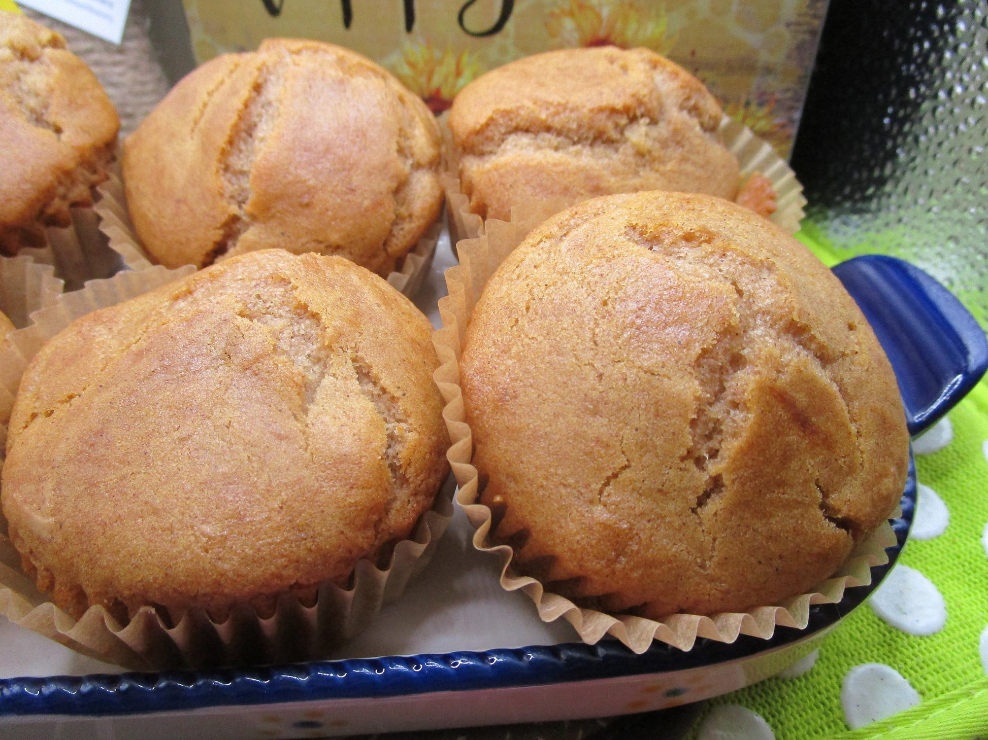 Gluten Free Cinnamon Roll Muffin, Dairy Free, Egg Free, Vegan, Soy Free, Maple Sugar, Nut Free, Low Fat, Oat Free, Coconut Free, School Safe