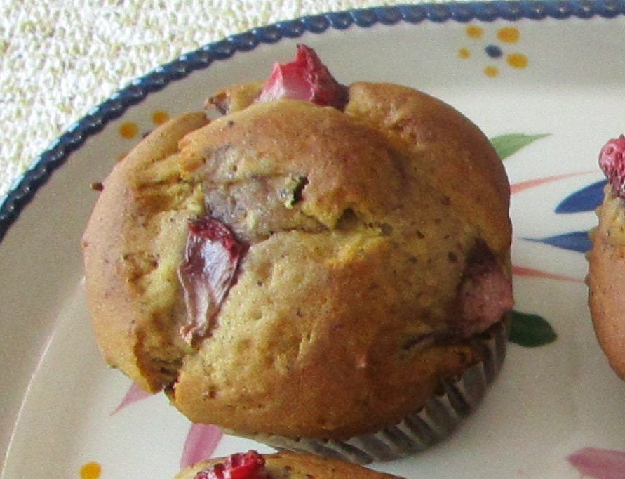 Gluten Free Muffin, Egg Free, Dairy Free, Oat Free, Nut Free, Vegan, No Refined Sugar, Organic, Blueberry, Strawberry, Brunch, Healthy snack