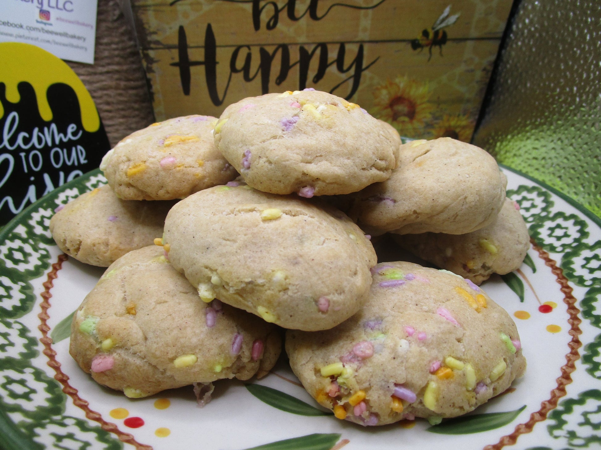 Sugar Cookies, Gluten Free, Dairy free, Egg Free, Nut Free, Oat Free, Birthday Party, Mother's Day, Summer BBQ, Camp, Baby, Graduation Gift
