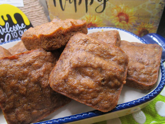 Banana Breakfast Squares, Grain Free, Gluten Free, Dairy Free, Vegan, No Refined Sugar, Egg Free, Nut Free, Oat Free, AIP Paleo, Plant Based