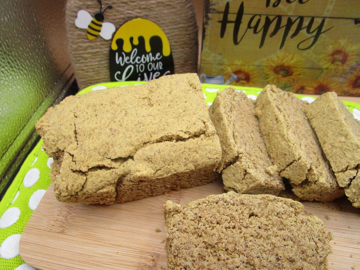 AIP Paleo Bread, Tiger Nut, Gluten Free, Grain Free, Vegan, Dairy Free, Egg Free, Yeast Free, Nut Free, Unsweetened, No Sugar, Autoimmune