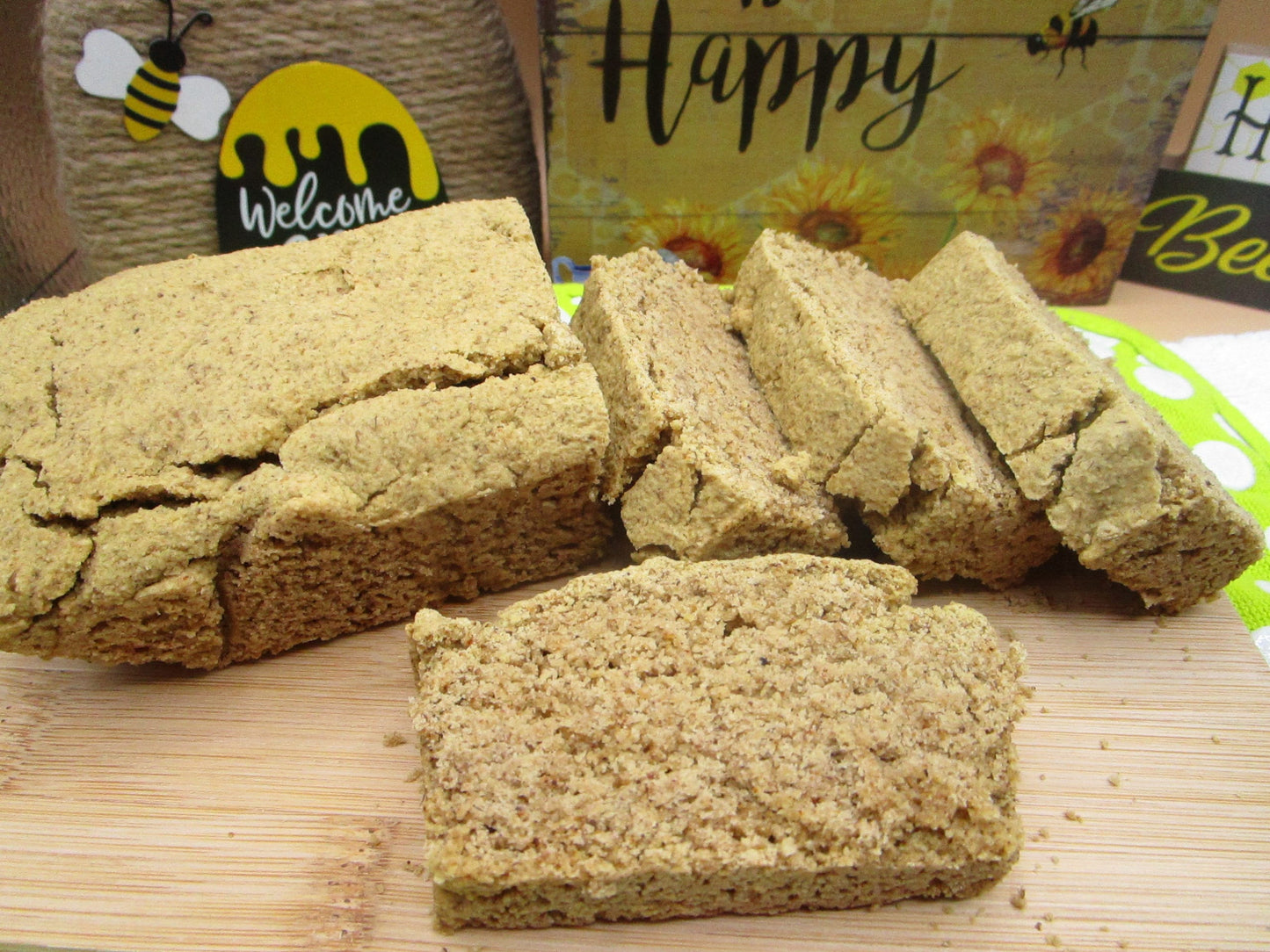 AIP Paleo Bread, Tiger Nut, Gluten Free, Grain Free, Vegan, Dairy Free, Egg Free, Yeast Free, Nut Free, Unsweetened, No Sugar, Autoimmune