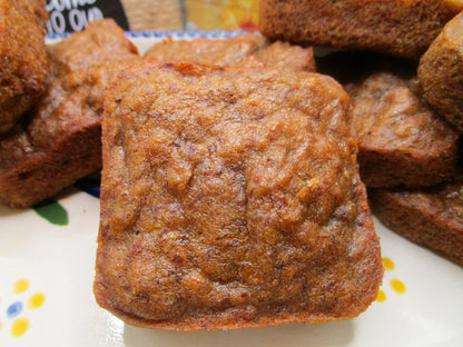 Gluten Free Banana Breakfast Squares, Grain Free, Dairy Free, Allergy Friendly Healthy Snack Bar, Vegan, Low Sugar, Peanut Free, AIP Paleo