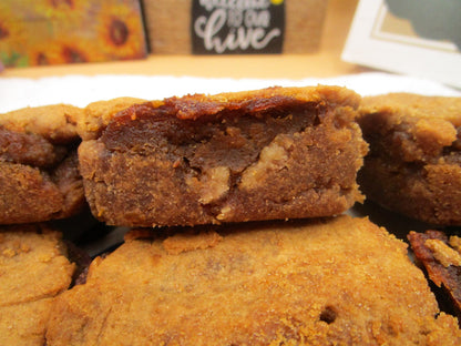 AIP Paleo Pumpkin Pie Square, Gluten Free, Grain Free, Soft Baked pastry, Vegan, AIP Protocol, Healthy Dessert, Organic snack, wellness gift