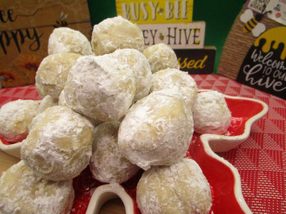 Gluten Free, Mexican Wedding Cookies, Dairy Free, Egg Free, Vegan, Russian Teacakes, Dessert, Brunch, New Years 2024, Celebration, Organic