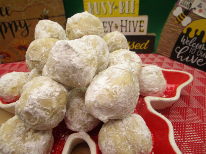 Mexican Wedding Cookie, Gluten Free, Dairy Free, Egg Free, Coconut Free, Vegan, Russian Teacake, Dessert, Pecan Melt Aways, Snowball Cookies